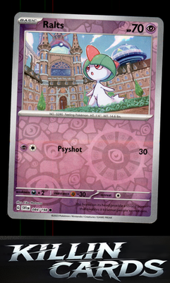 Reverse Holofoil Ralts - 084/198 084/198 Pokemon Common SV01: Scarlet & Violet B