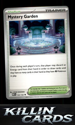 Mystery Garden - 122/132 122/132 Pokemon Uncommon ME01: Mega Evolution Card NM