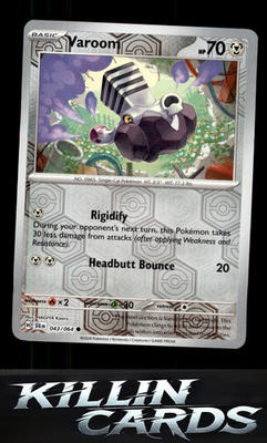 Reverse Holofoil Varoom 043/064 Pokemon Common SV: Shrouded Fable Card NM