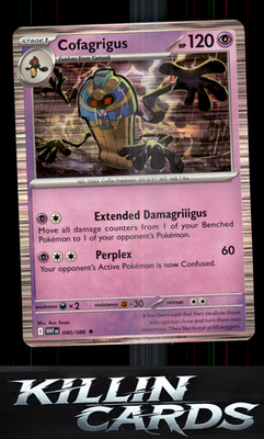 Cofagrigus 040/086 Pokemon Rare SV: White Flare Card NM