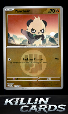 Pancham (Energy Symbol Pattern) 115/217 Pokemon Common ME: Ascended Heroes Card
