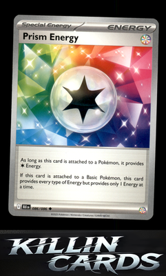 Prism Energy 086/086 Pokemon Uncommon SV: Black Bolt Card NM