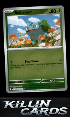 Reverse Holofoil Bulbasaur - 001/132 001/132 Pokemon Common ME01: Mega Evolution