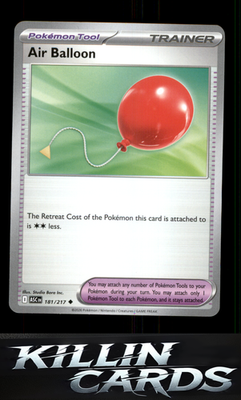 Air Balloon 181/217 Pokemon Uncommon ME: Ascended Heroes Card NM