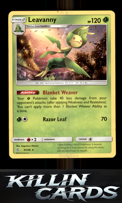 Leavanny 9/236 Pokemon Rare SM - Unified Minds Card NM