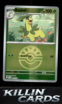 Bayleef (Friend Ball) 009/217 Pokemon Uncommon ME: Ascended Heroes Card NM