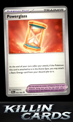 Powerglass - 063/064 063/064 Pokemon Uncommon SV: Shrouded Fable Card NM