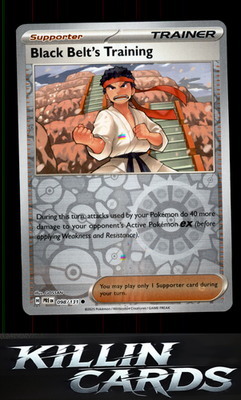 Reverse Holofoil Black Belt's Training - 098/131 098/131 Pokemon Common SV: Pris