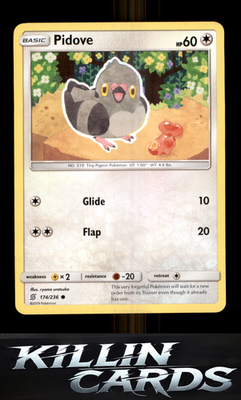 Pidove 174/236 Pokemon Common SM - Unified Minds Card NM