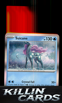 Suicune (30 - Holo) 30/30 Pokemon Common XY Trainer Kit: Pikachu Libre & Suicune