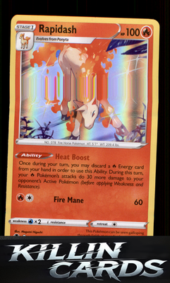 Rapidash 078/165 Pokemon Uncommon SV: Scarlet & Violet 151 Card NM