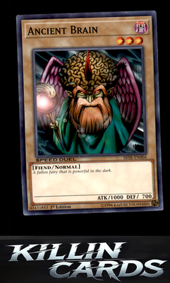 1st Edition Ancient Brain SBTK-EN004 YuGiOh Common Speed Duel: Trials of the Kin