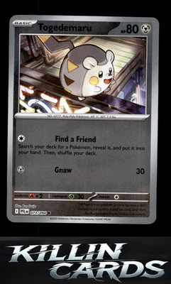 Togedemaru - 073/094 073/094 Pokemon Common ME02: Phantasmal Flames Card NM