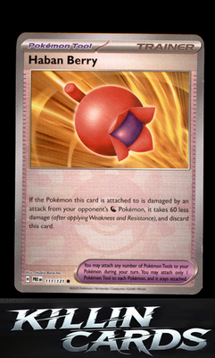 Haban Berry (Poke Ball Pattern) 111/131 Pokemon Common SV: Prismatic Evolutions