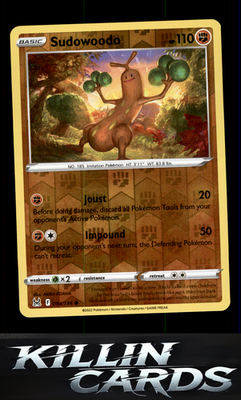 Reverse Holofoil Sudowoodo 094/196 Pokemon Common SWSH11: Lost Origin Card NM