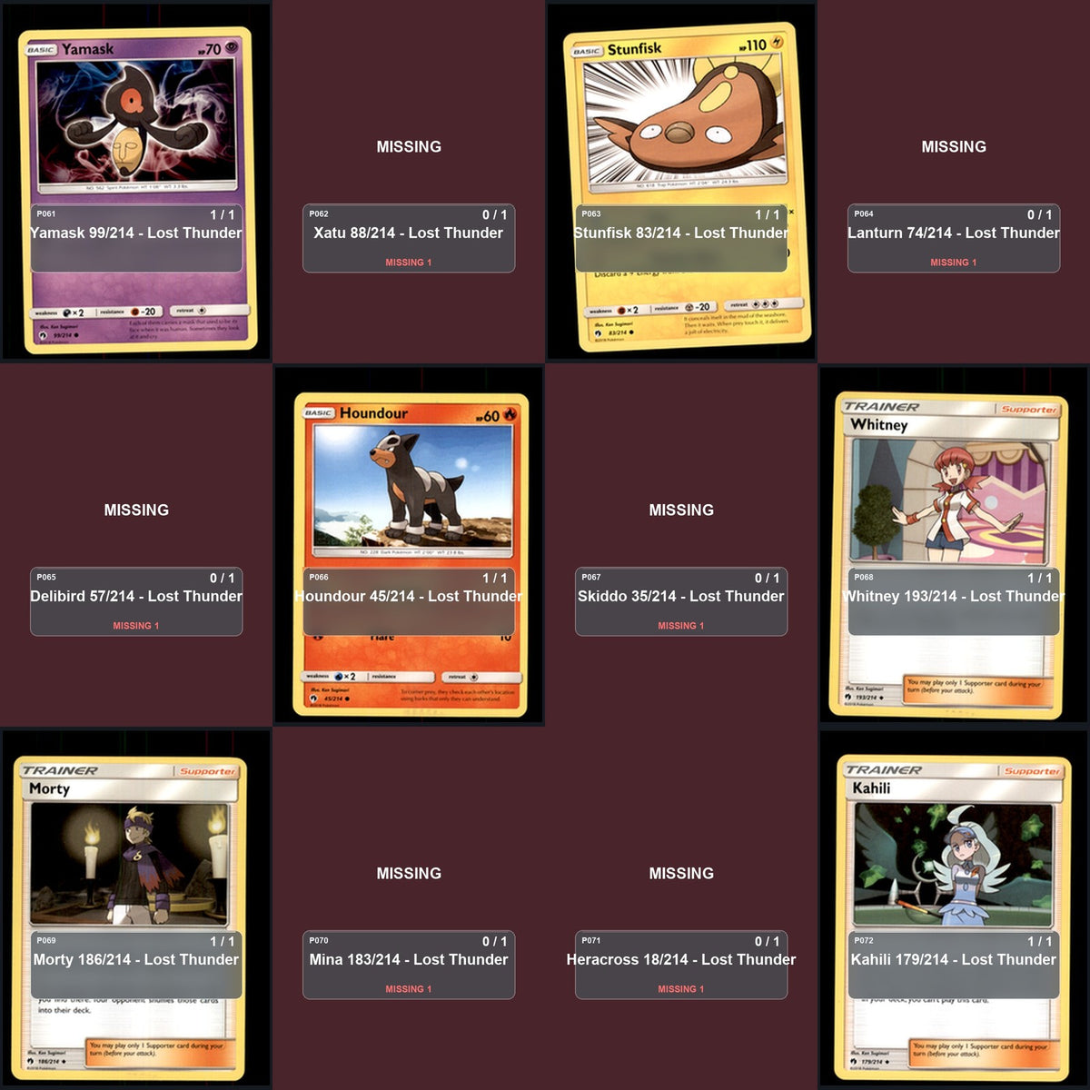 Pokemon TCG Ken Sugimori Artist Collection 89 Cards Lot