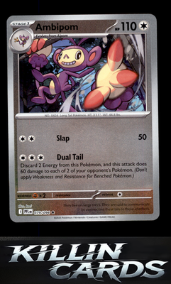 Reverse Holofoil Ambipom - 079/094 079/094 Pokemon Rare ME02: Phantasmal Flames