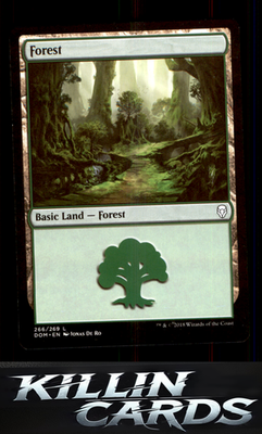 Forest (266) 266 Magic L Dominaria Card NM