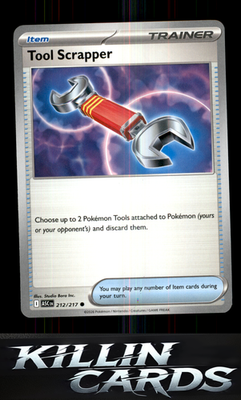 Tool Scrapper 212/217 Pokemon Common ME: Ascended Heroes Card NM