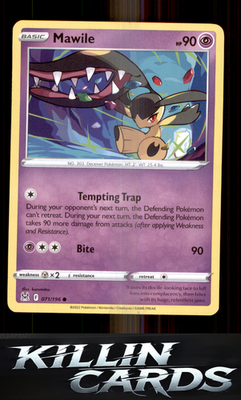 Mawile 071/196 Pokemon Common SWSH11: Lost Origin Card NM