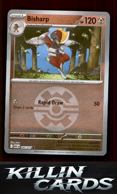 Reverse Holofoil Bisharp (Quick Ball) 147/217 Pokemon Common ME: Ascended Heroes
