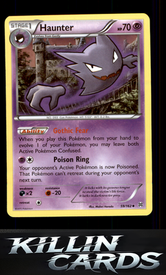 Haunter 59/162 Pokemon Uncommon XY - BREAKthrough Card LP