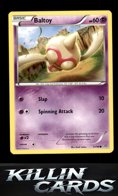 Baltoy (31) 31/98 Pokemon Common XY - Ancient Origins Card NM