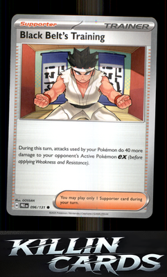 Black Belt's Training - 096/131 096/131 Pokemon Common SV: Prismatic Evolutions