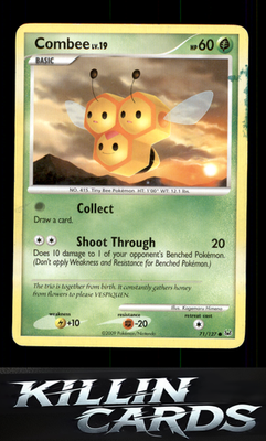 Combee 71/127 Pokemon Common Platinum Card NM