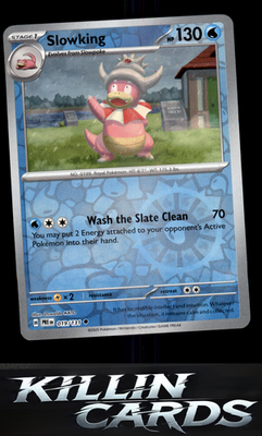 Reverse Holofoil Slowking 019/131 Pokemon Uncommon SV: Prismatic Evolutions Card