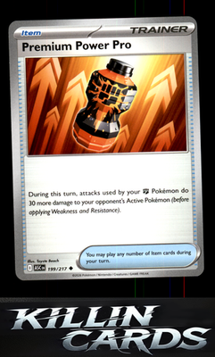 Premium Power Pro 199/217 Pokemon Uncommon ME: Ascended Heroes Card NM