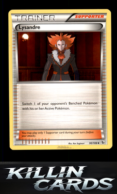 Lysandre 90/106 Pokemon Uncommon XY - Flashfire Card LP