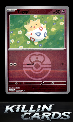 Reverse Holofoil Togepi (Love Ball) 080/217 Pokemon Common ME: Ascended Heroes C
