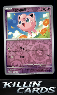 Reverse Holofoil Jigglypuff 083/193 Pokemon Common SV02: Paldea Evolved Card NM