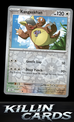 Reverse Holofoil Kangaskhan - 151/182 151/182 Pokemon Common SV10: Destined Riva