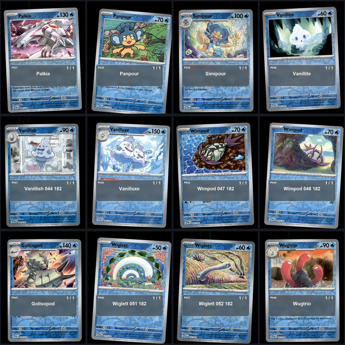 Pokemon TCG SV04: Paradox Rift Reverse Holo Master Set 141 Reverse Holo Card