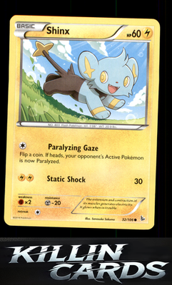 Shinx 32/106 Pokemon Common XY - Flashfire Card LP