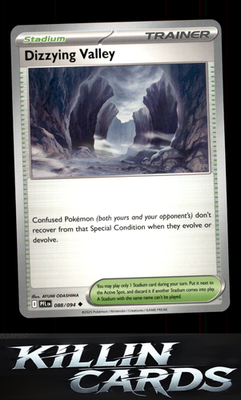 Dizzying Valley 088/094 Pokemon Uncommon ME02: Phantasmal Flames Card NM