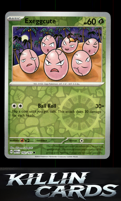 Reverse Holofoil Exeggcute 102/165 Pokemon Common SV: Scarlet & Violet 151 Card