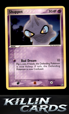 Shuppet 61/108 Pokemon Common Power Keepers Card LP