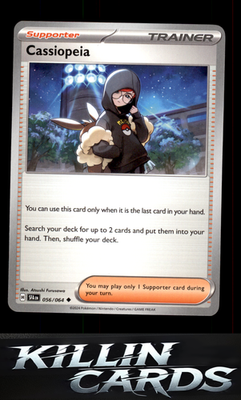 Cassiopeia - 056/064 056/064 Pokemon Uncommon SV: Shrouded Fable Card NM
