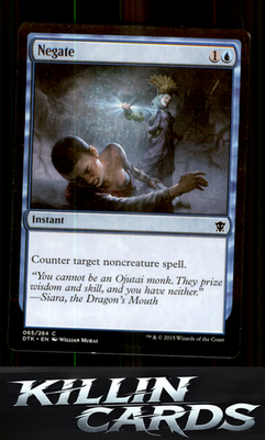 Negate 65 Magic C Dragons of Tarkir Card NM