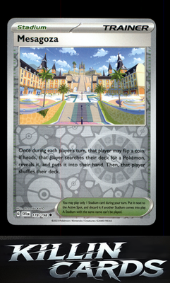 Reverse Holofoil Mesagoza - 178/198 178/198 Pokemon Uncommon SV01: Scarlet & Vio