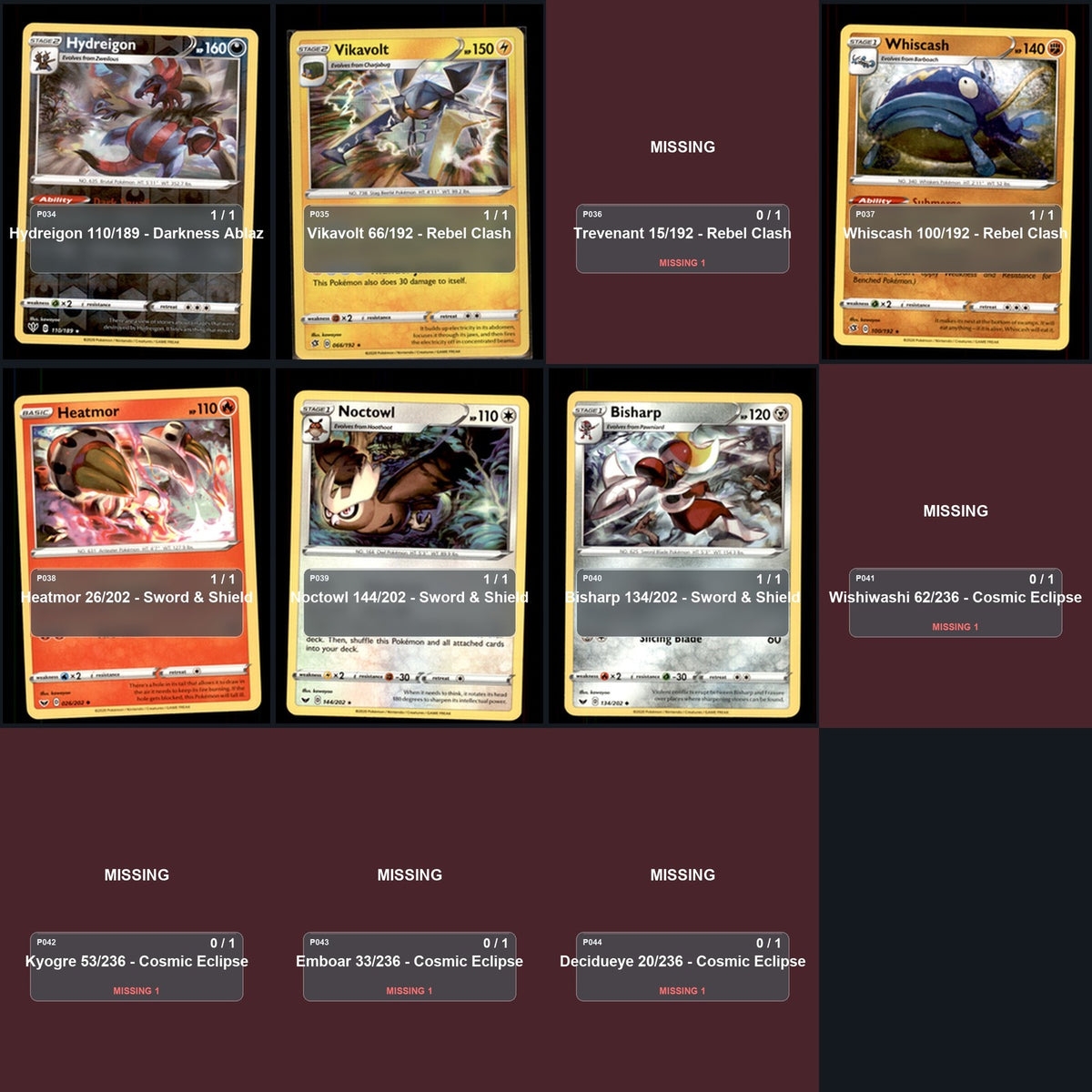 Pokemon TCG kawayoo Artist Collection 50 Cards Lot