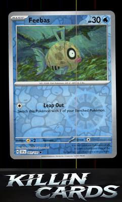 Reverse Holofoil Feebas - 041/191 041/191 Pokemon Common SV08: Surging Sparks Ca