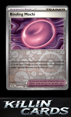 Reverse Holofoil Binding Mochi 095/131 Pokemon Uncommon SV: Prismatic Evolutions