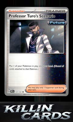Professor Turo's Scenario 121/131 Pokemon Uncommon SV: Prismatic Evolutions Card