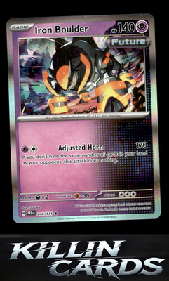 Iron Boulder 046/131 Pokemon Rare SV: Prismatic Evolutions Card NM
