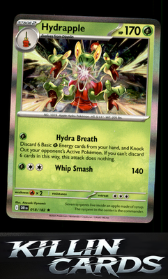 Hydrapple - 018/182 018/182 Pokemon Rare SV10: Destined Rivals Card NM