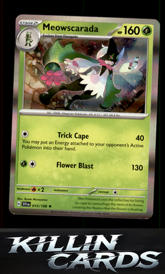 Meowscarada - 015/198 015/198 Pokemon Rare SV01: Scarlet & Violet Base Set Card